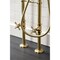 Kingston Brass CCK246K7 Freestanding Clawfoot Tub Faucet Package with Supply Line, Brushed Brass CCK246K7 - alternate 5